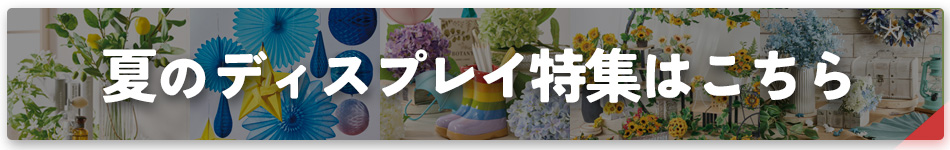 夏のディスプレイ特集