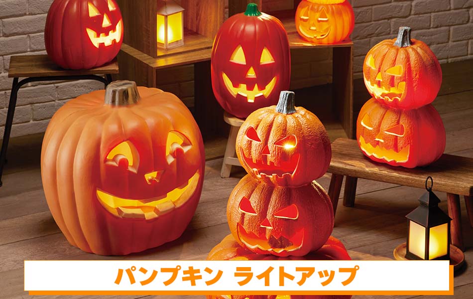 パンプキン ライトアップ