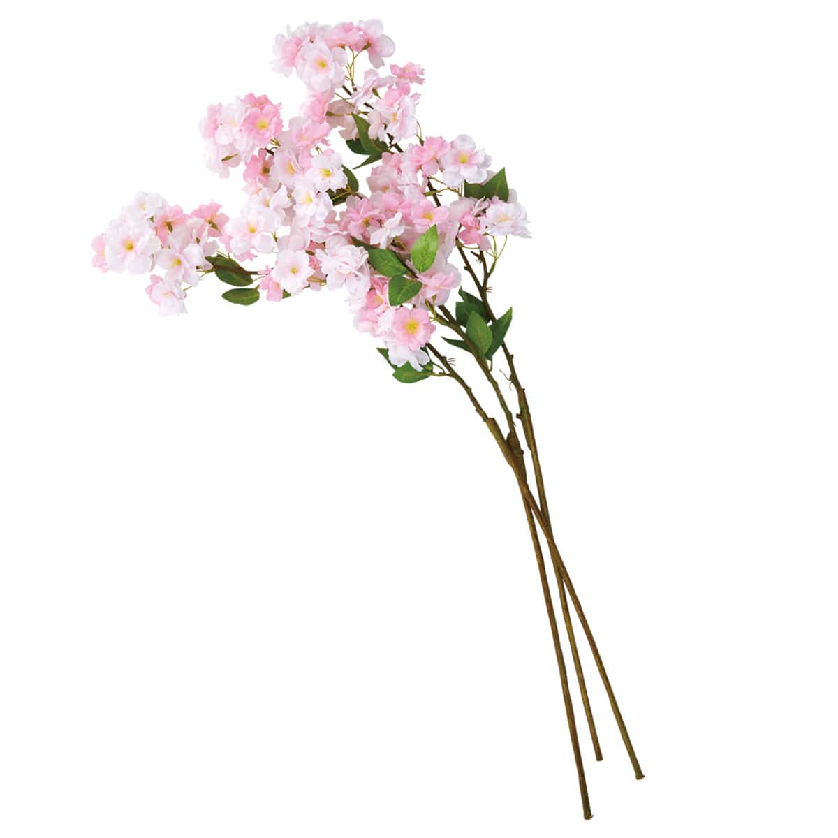 ゆらり桜枝スプレー3本セット 造花 76cm