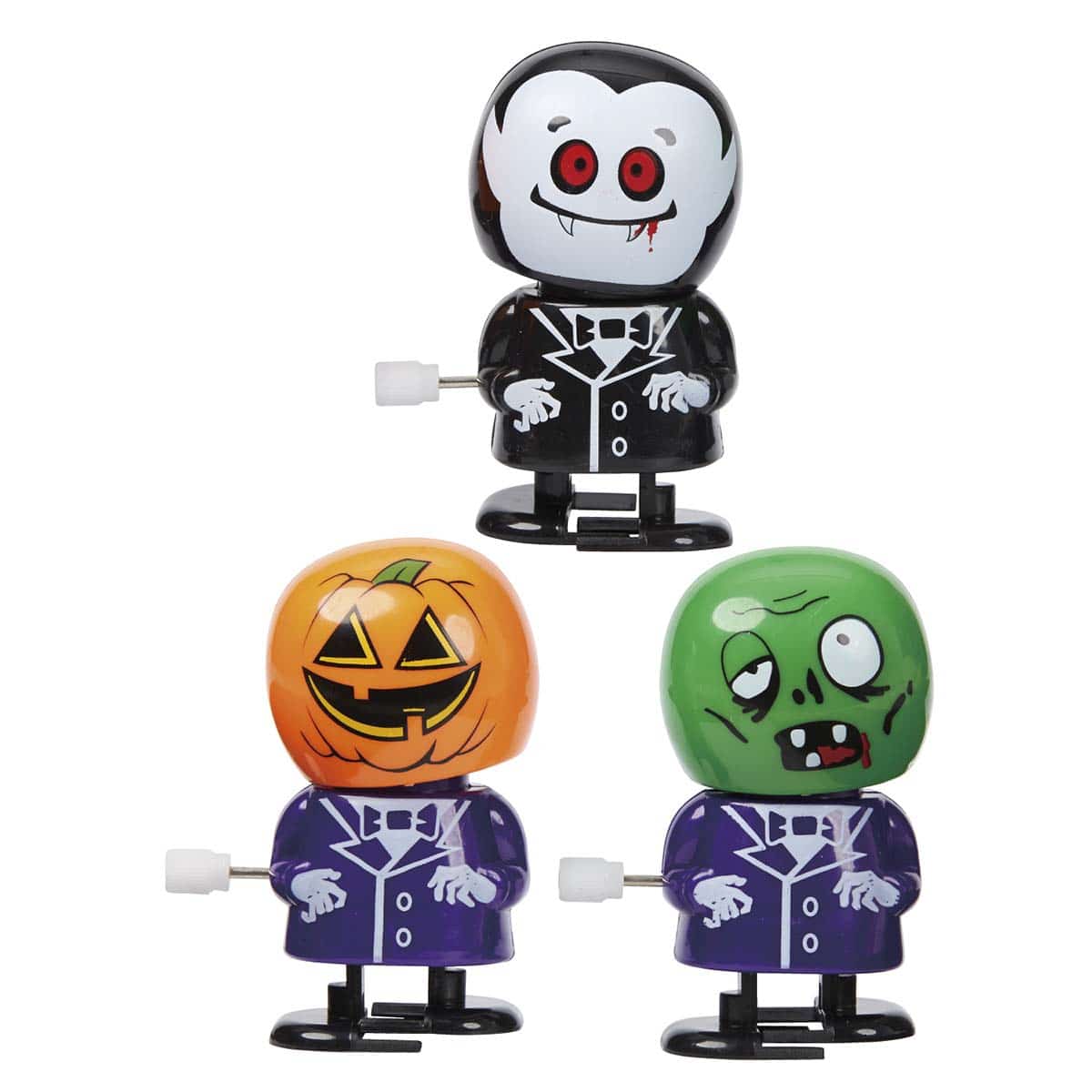 ハロウィンウォーキングトイ 12個 ドラキュラ パンプキン フランケン 通販 ストア エキスプレス