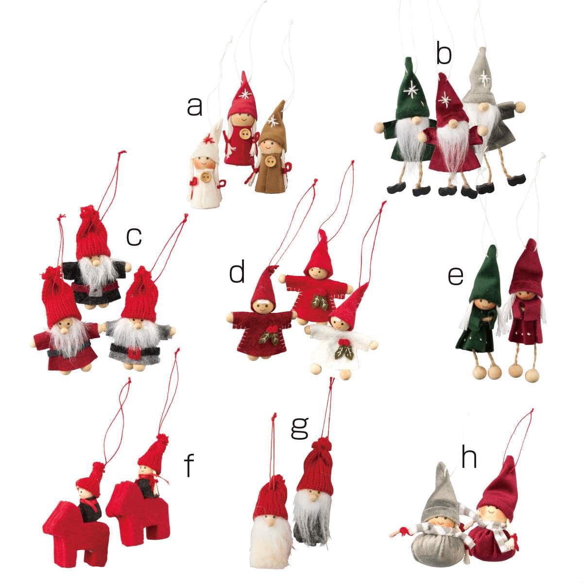 ノルディックオーナメントドール 個セット クリスマス 人形 オーナメント 北欧 ディスプレイ 装飾 通販 ストア エキスプレス