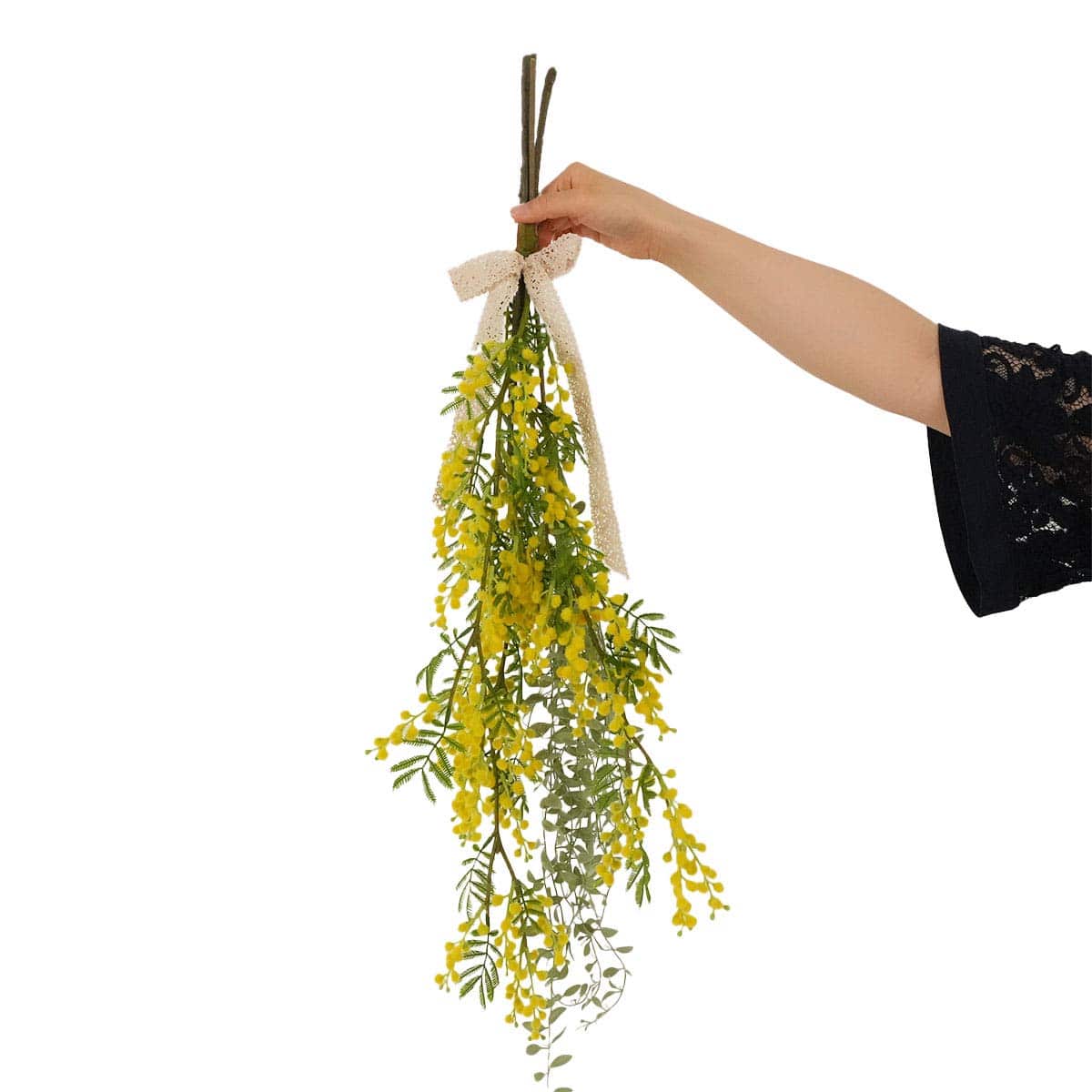 ミモザロングスワッグ90cm(造花)