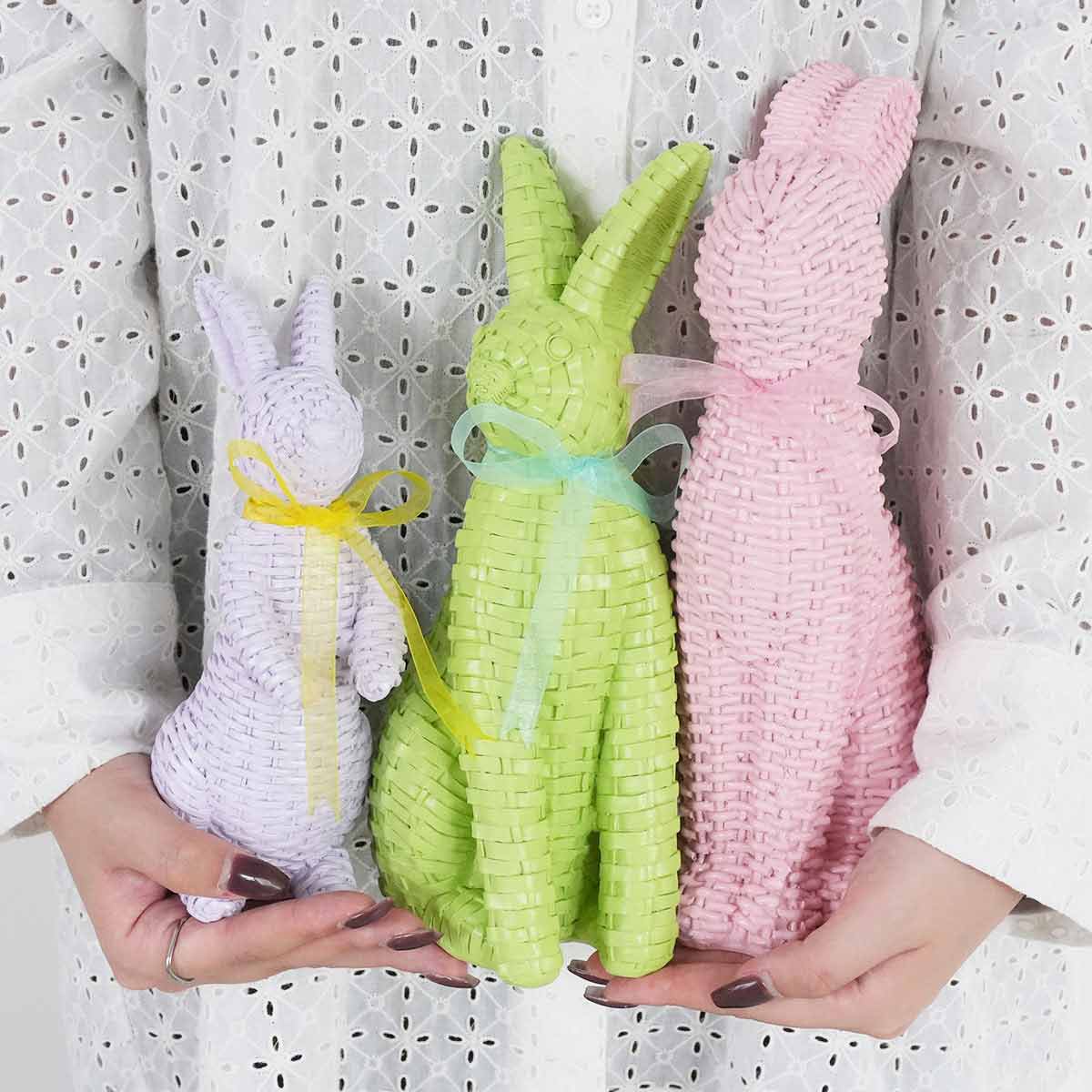 バニーオブジェ パープル