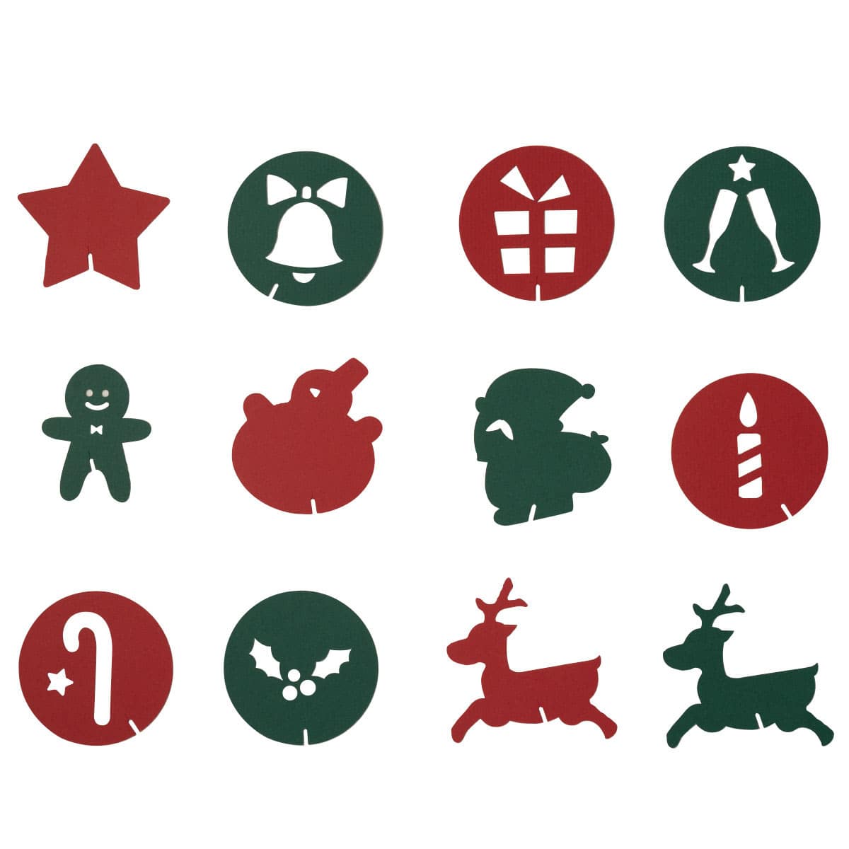 (2)パーツ付きツリー