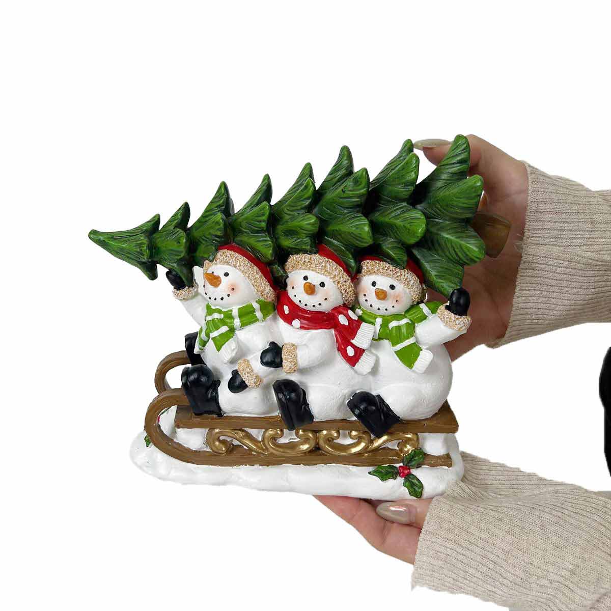 キティ 根付け ソリ クリスマス限定 ソリ 雪だるま ① ハローキティ - ハローキティ❤LOWRYSFARM Me％ 雪だるまハロー