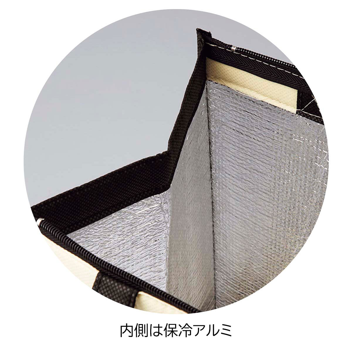 保冷 保温バッグ エスケークール シルバー LC-LL 10枚入