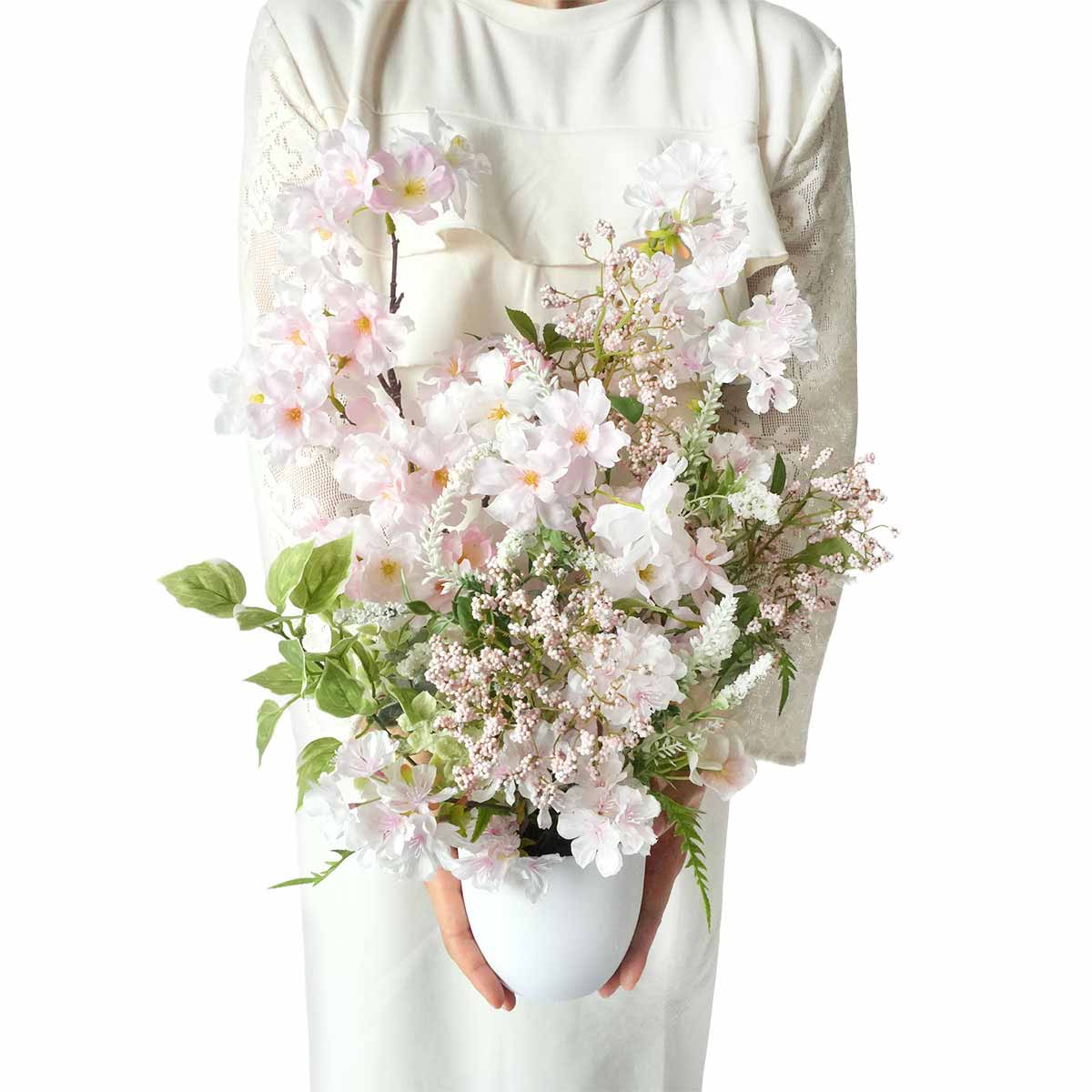 ボリューム桜造花アレンジ