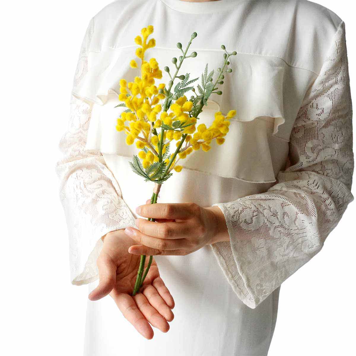 プリムミモザ造花バンドル33cm