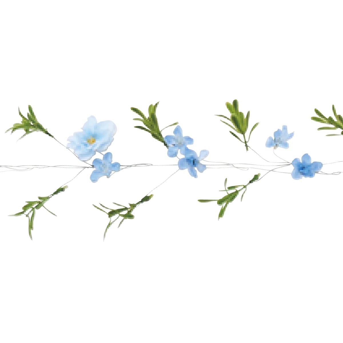 (2)ブルー 部分アップ