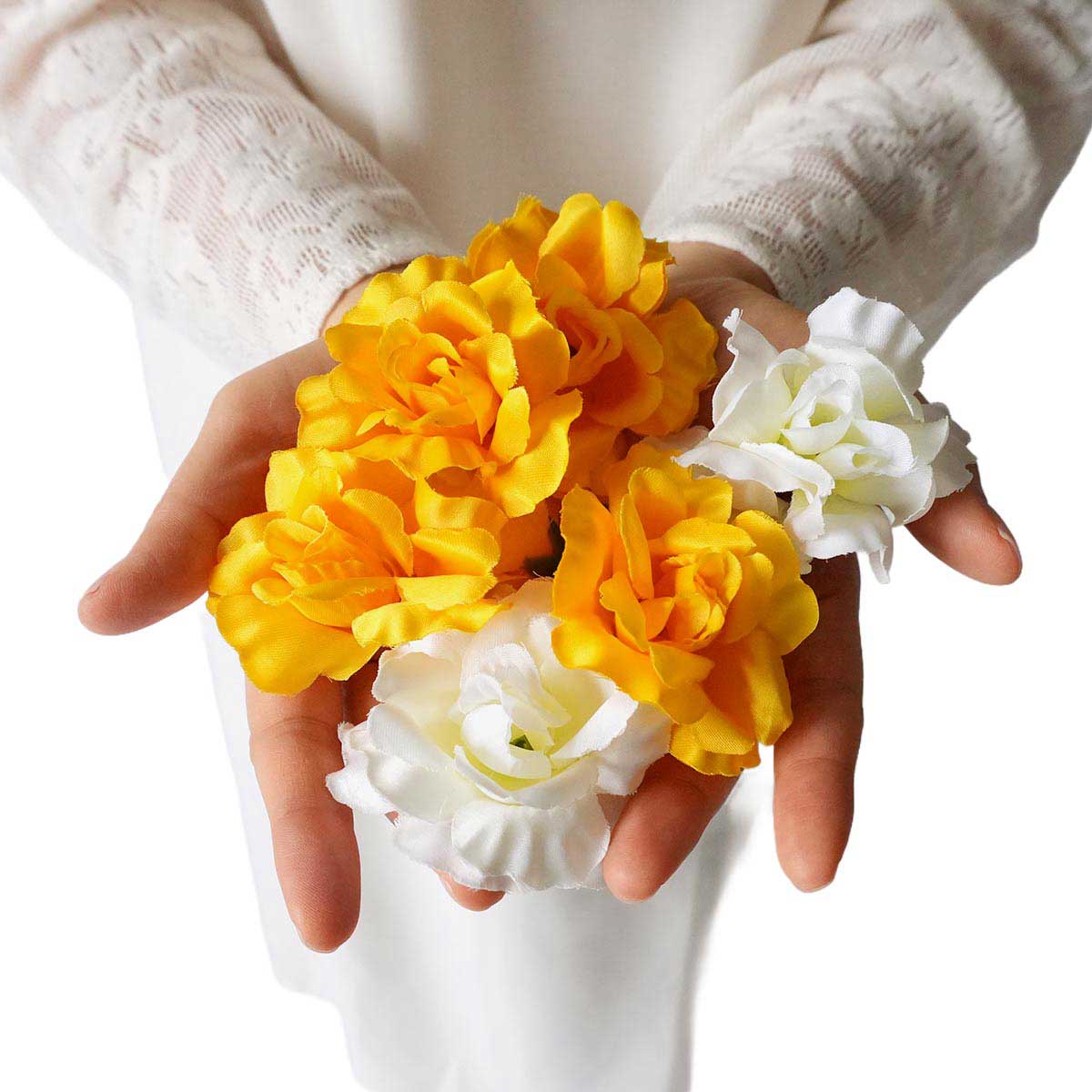 9個 ホワイトデーローズヘッドセット