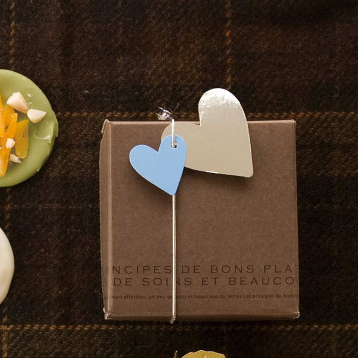 20枚【HEADS】ホワイトデータグ ブルー/シルバー