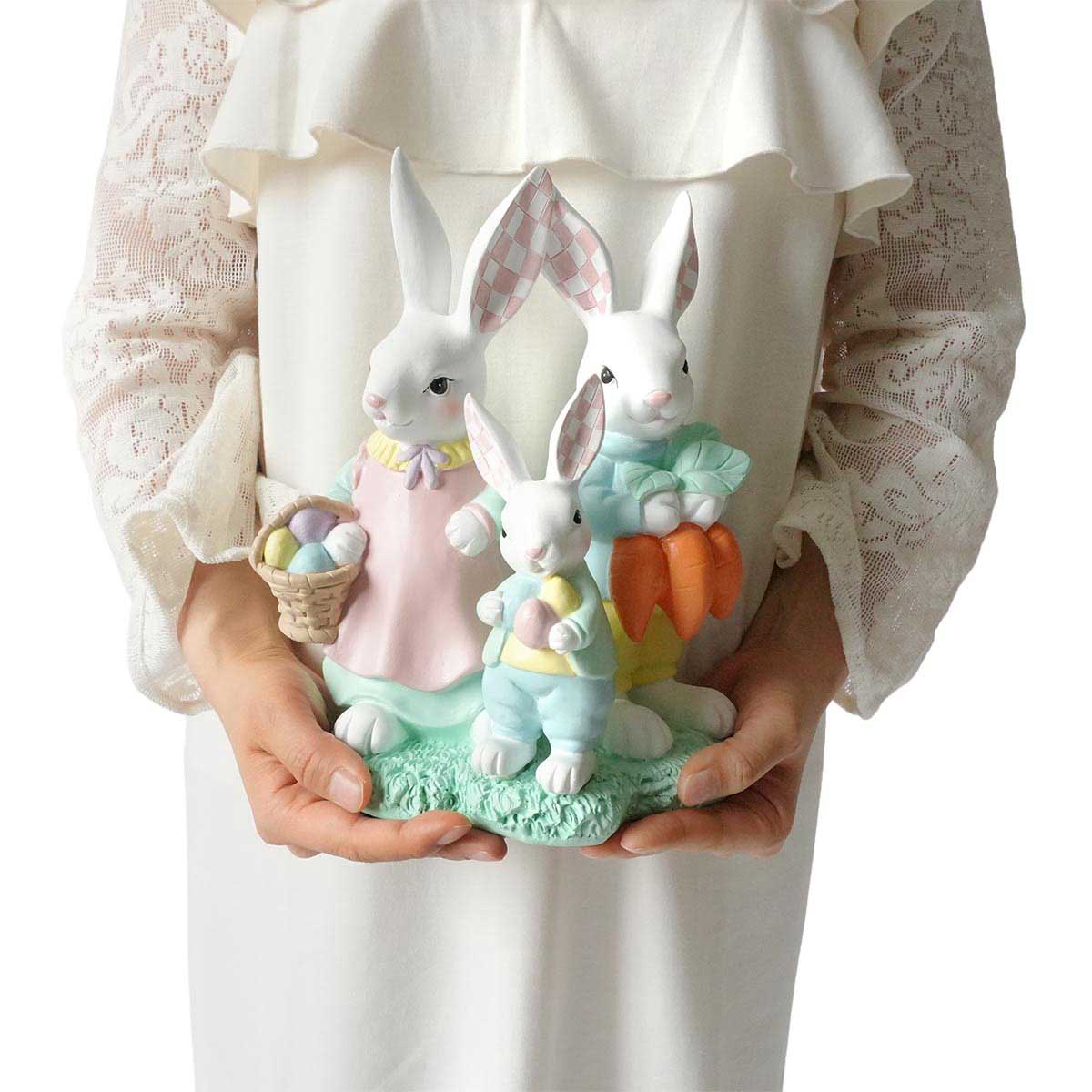 イースターバニー オブジェ