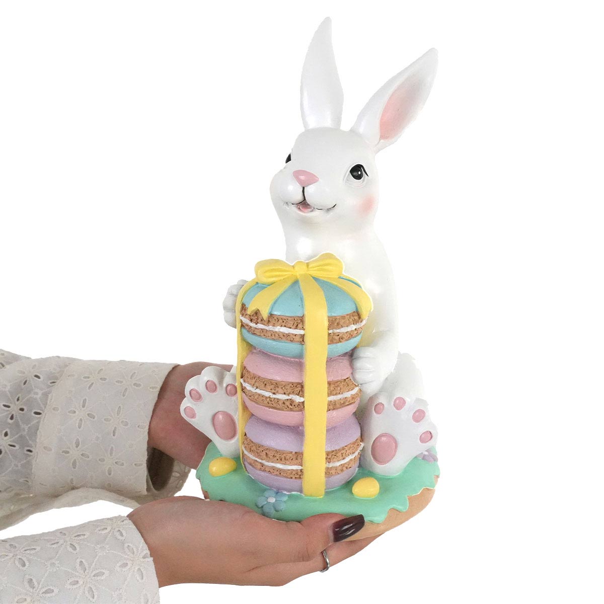 イースターバニーマカロン オブジェ