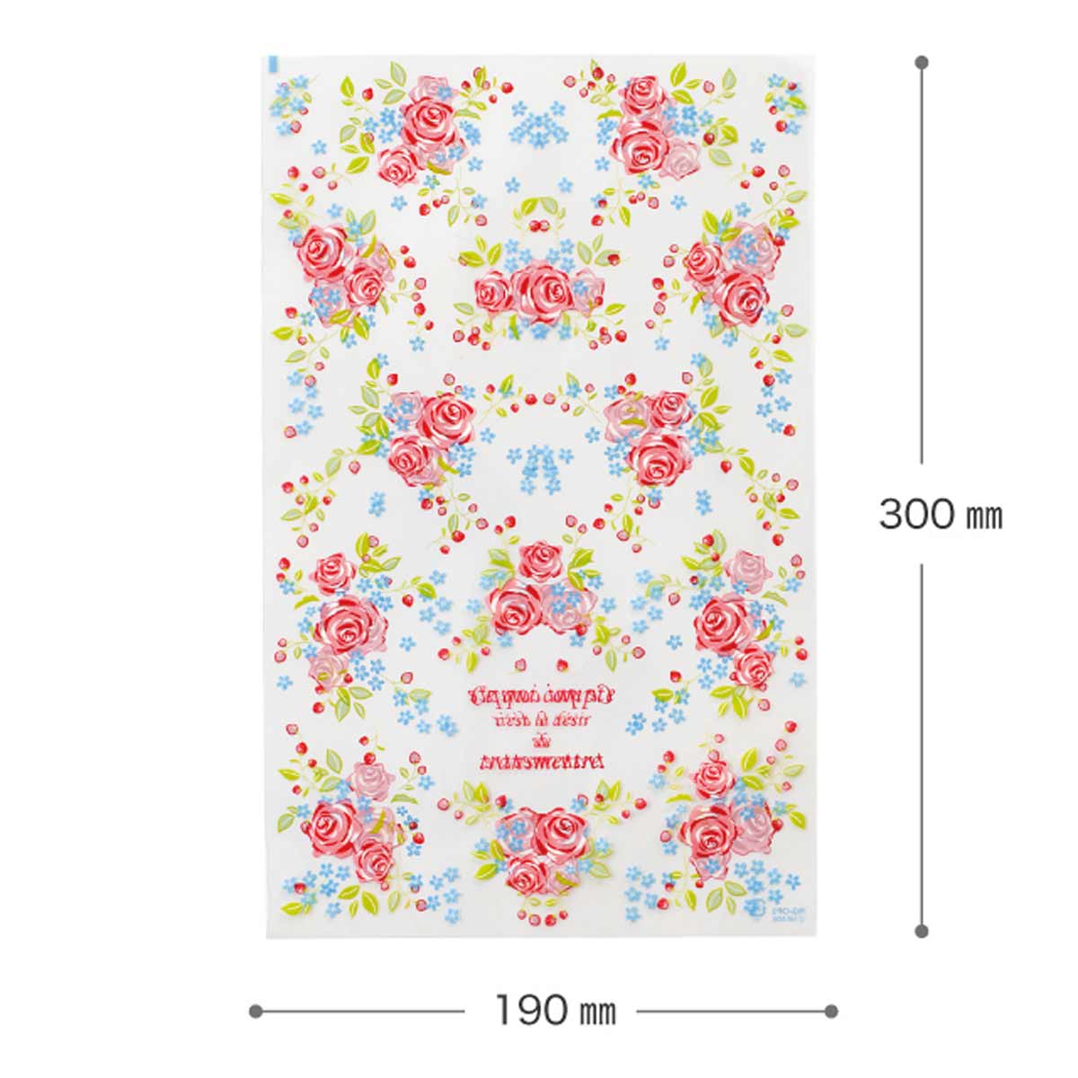 50枚 OPPギフトバッグ 母の日ローズガーデン