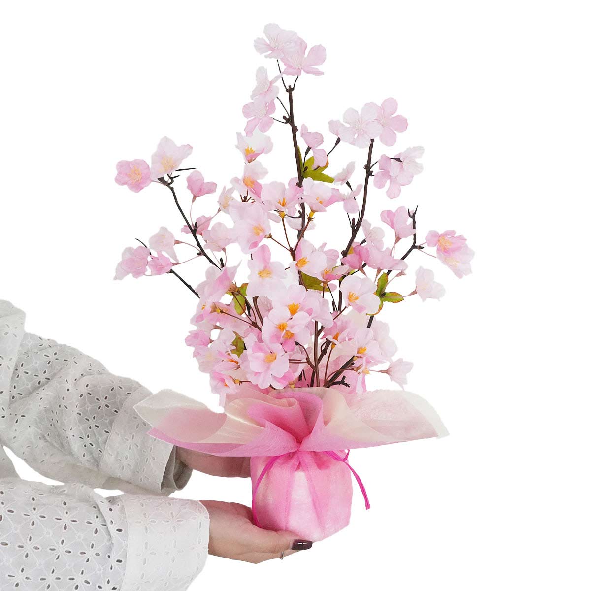 桜アレンジラップ(造花)