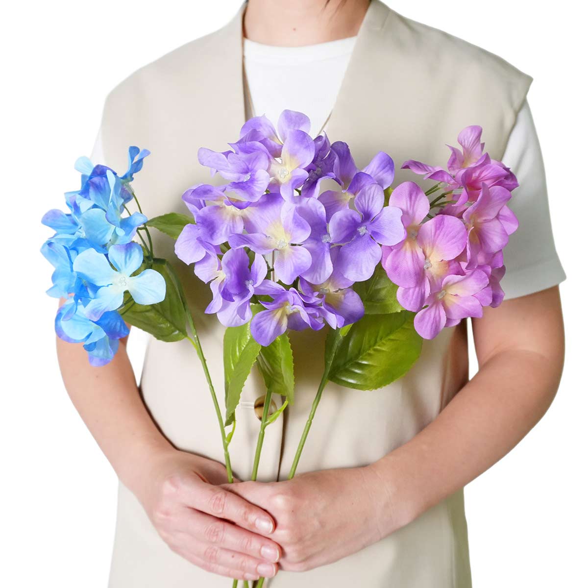 24本 あじさいスプレー43cm