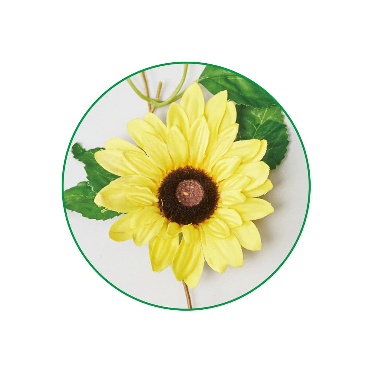 ひまわり造花ガーランド シンプル