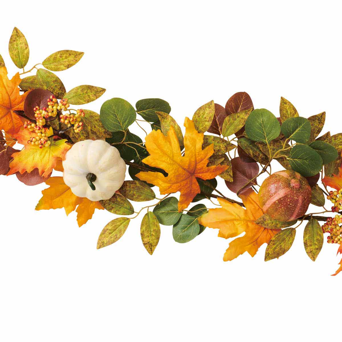 オータムガーランド リーブス150cm (造花)