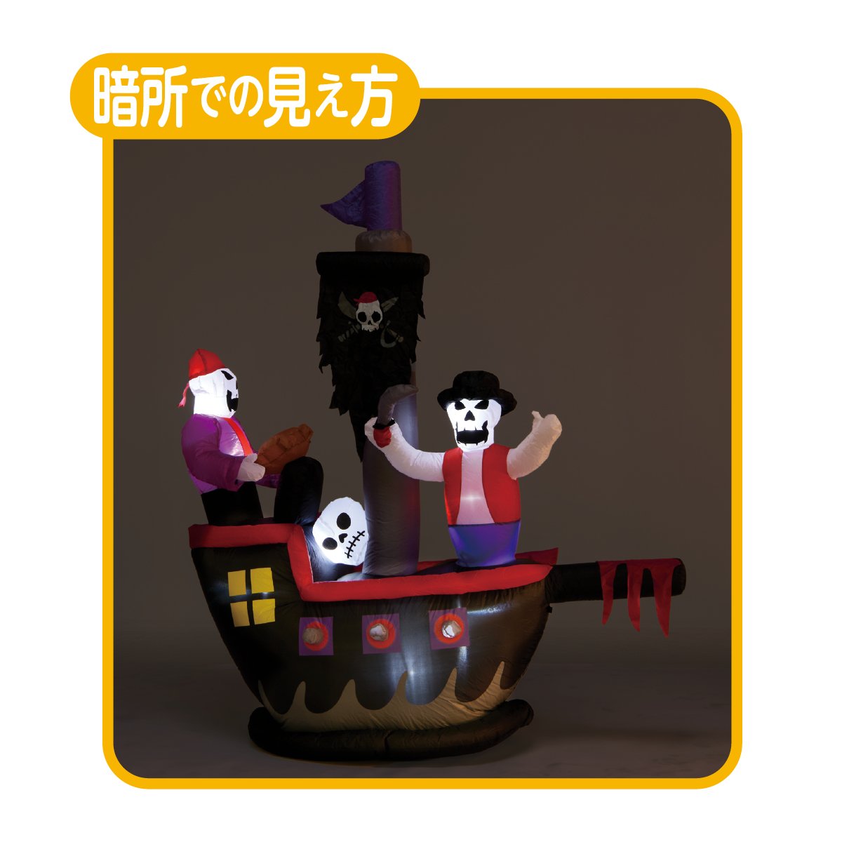 暗所での見え方