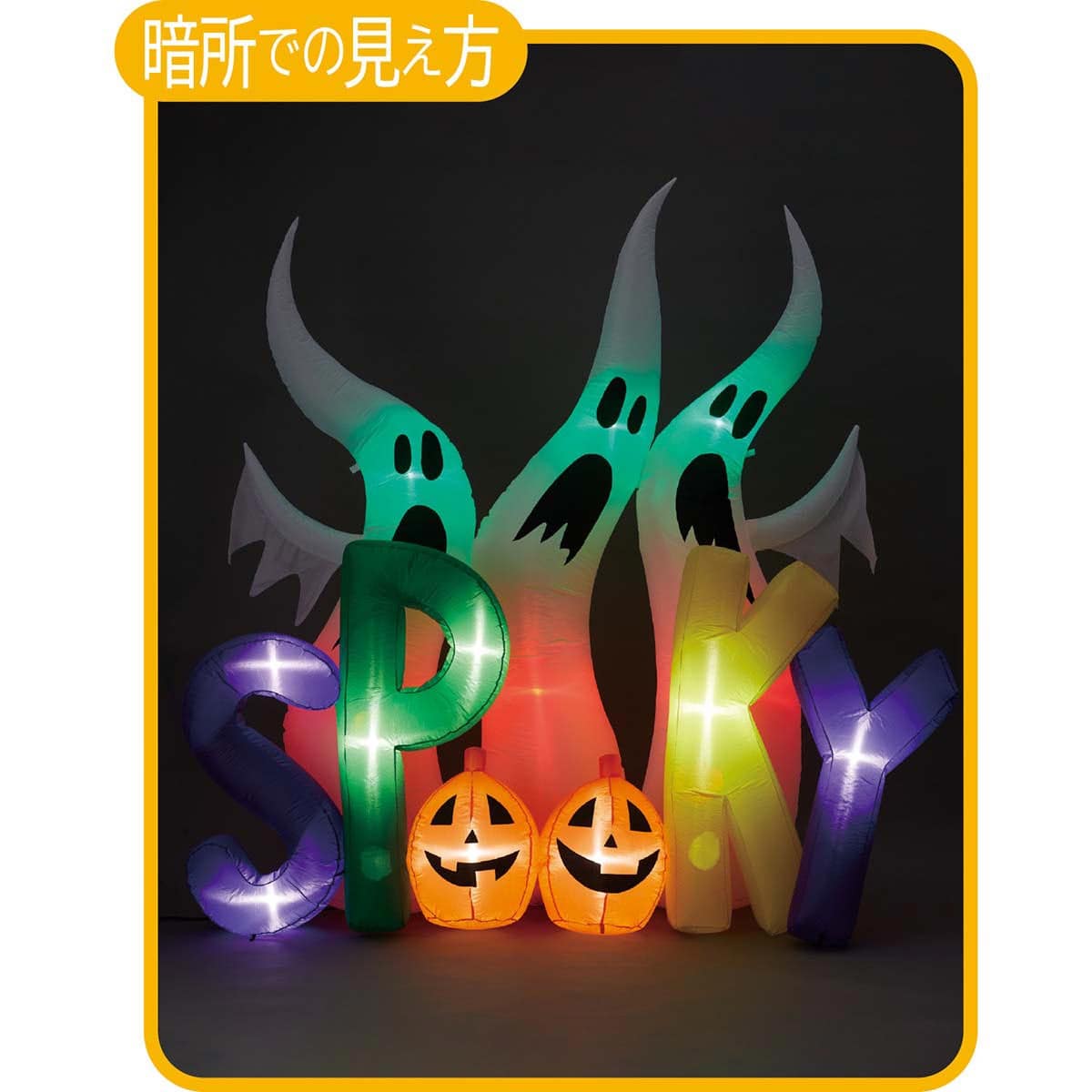 暗所での見え方