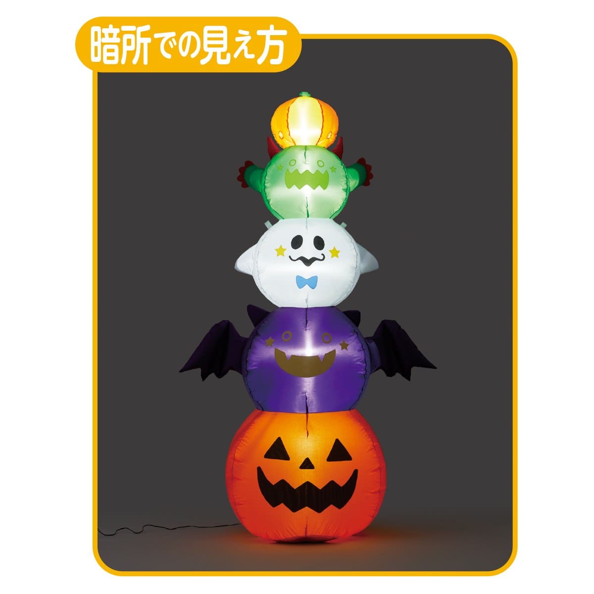 暗所での見え方