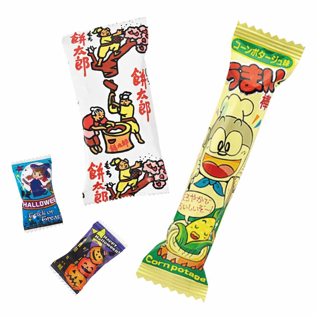 50個 ハロウィントートバッグ(お菓子入り)