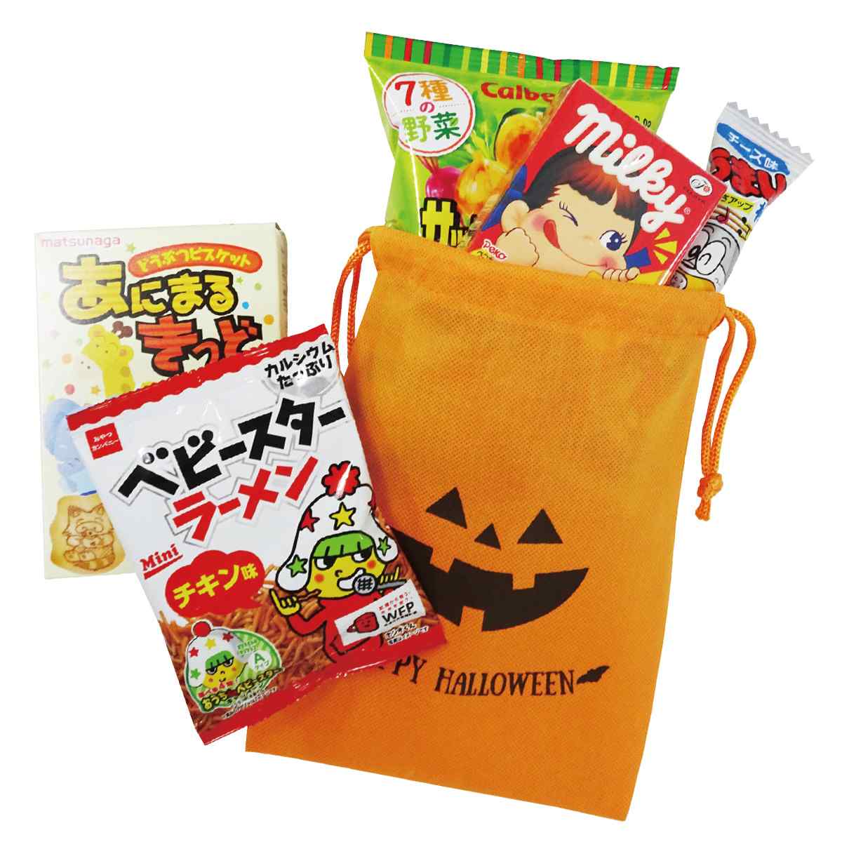 約40人用 ハロウィン巾着お菓子詰め放題