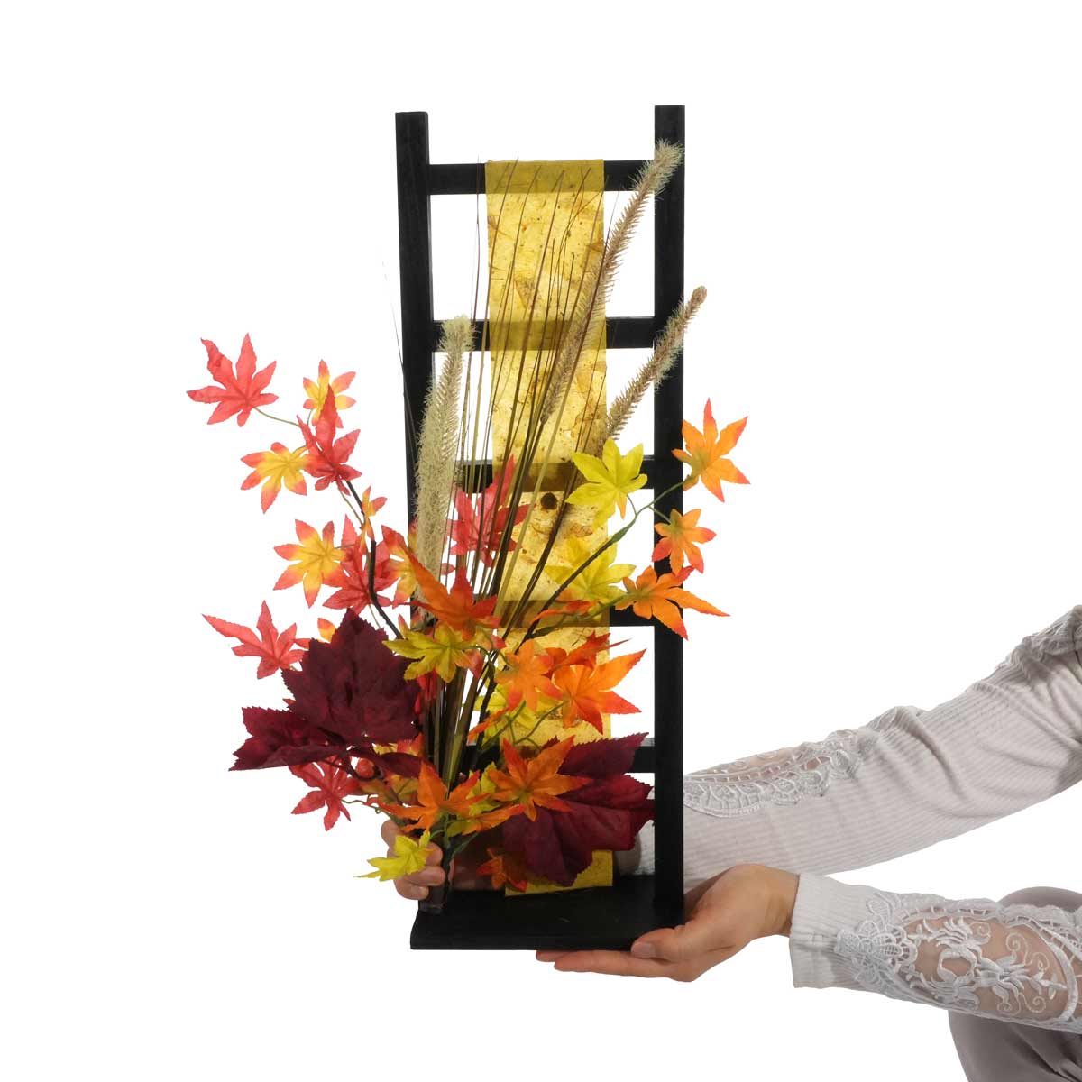 紅葉はしごスタンド高さ51cm(造花)