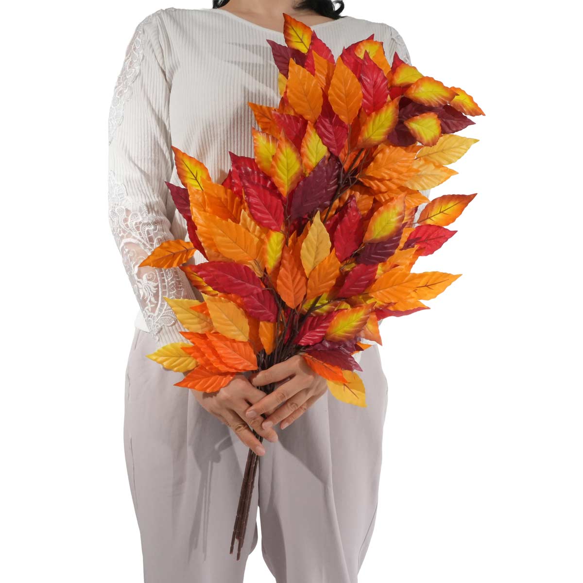 6本 ブナスプレー71cm(造花)