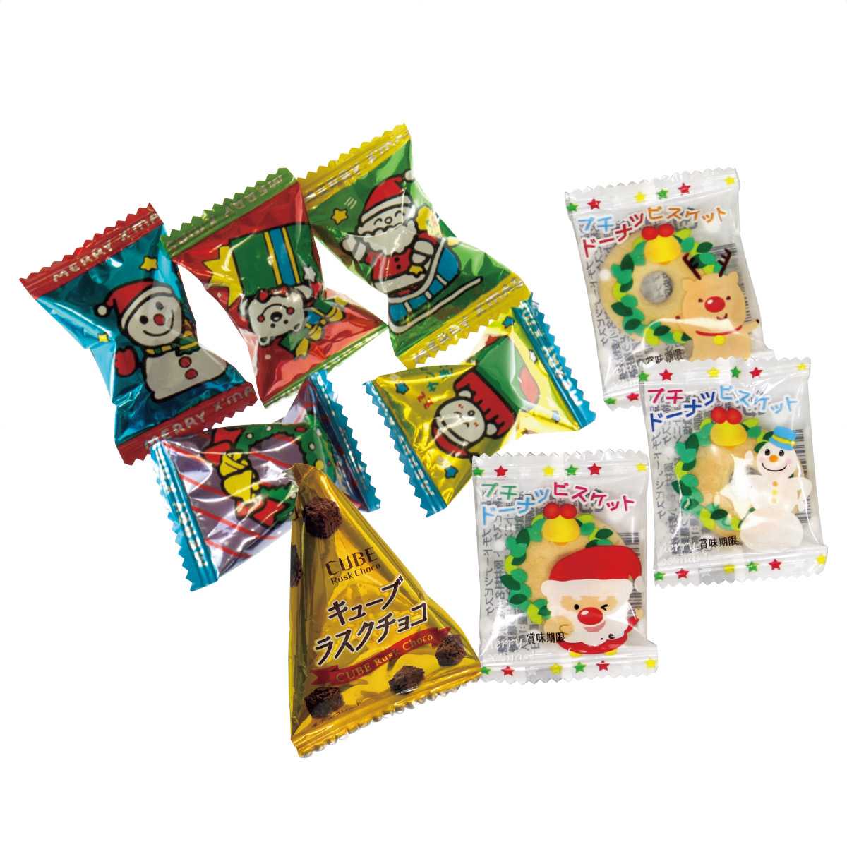 クリスマス サンタ帽子型　お菓子　ボックス　箱 50枚セット クリスマス サンタ帽子型 お菓子 ボックス 箱 50枚セット