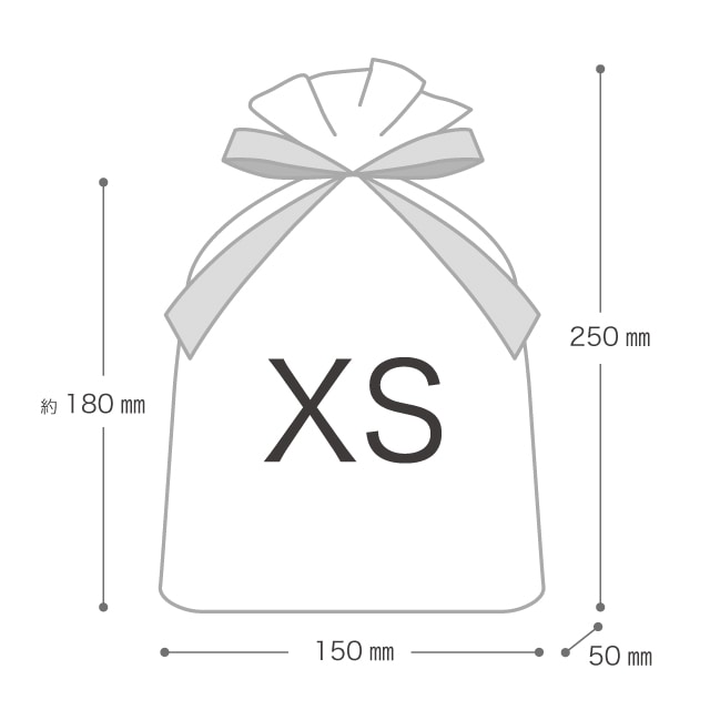 20枚 リボン付きギフトバッグ クラシカルクリスマス  幅15×高さ25[18.5]×底マチ5cm
