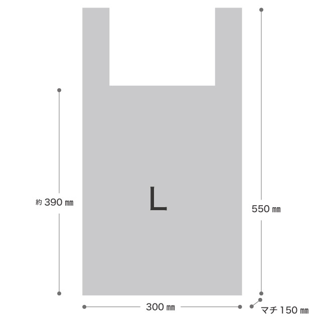(6)30×55[39]×横マチ15cm 2000枚