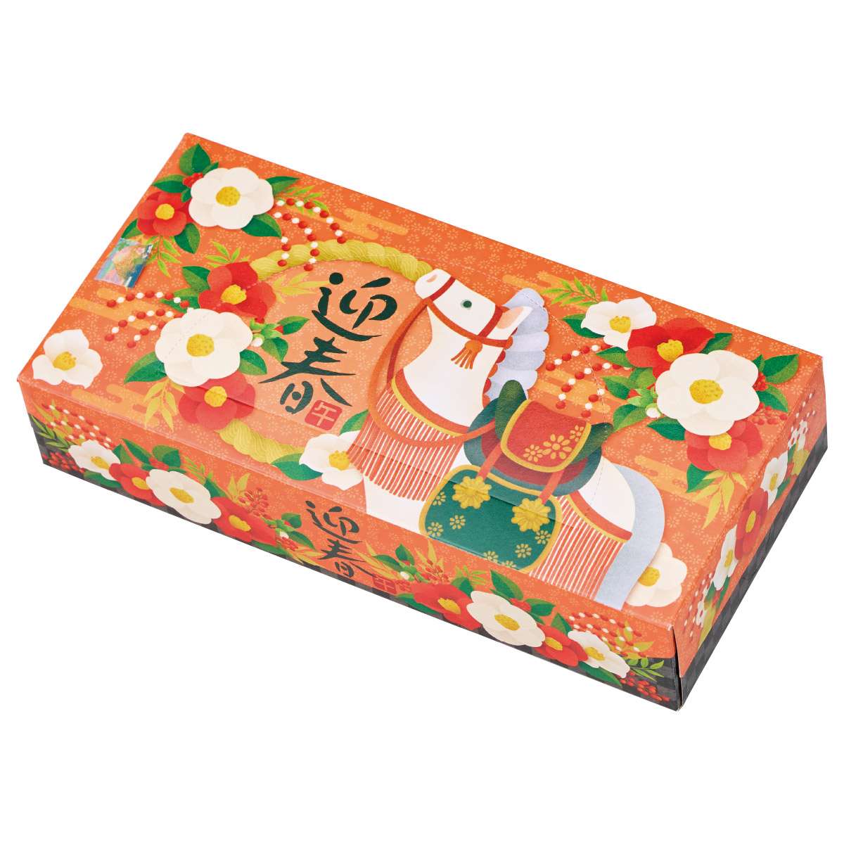 60個 干支柄ティッシュ