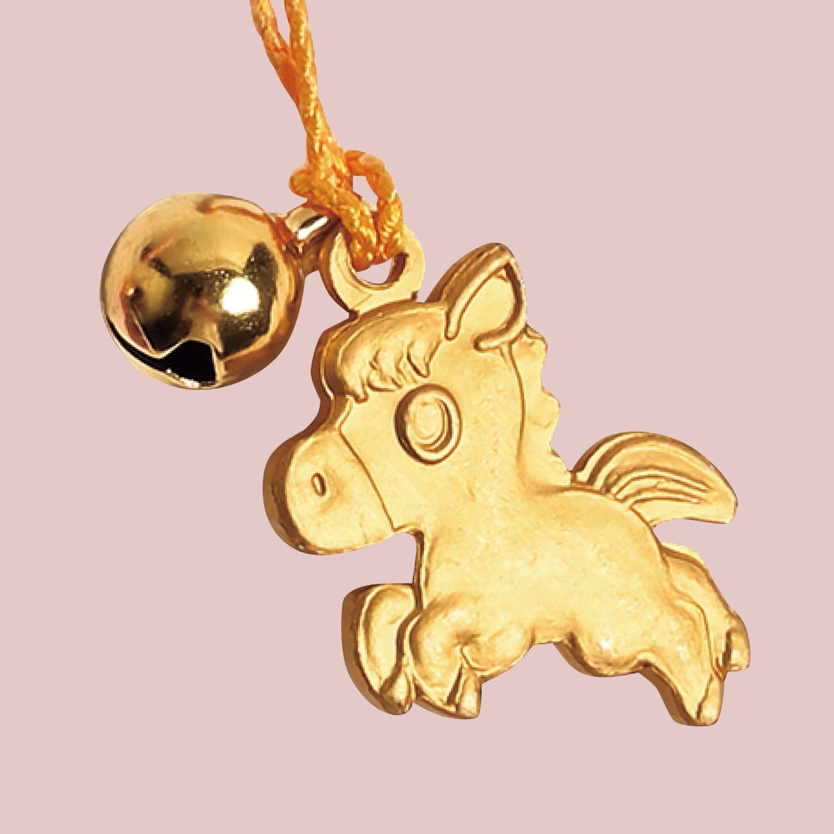 100個 干支(午)カラー根付