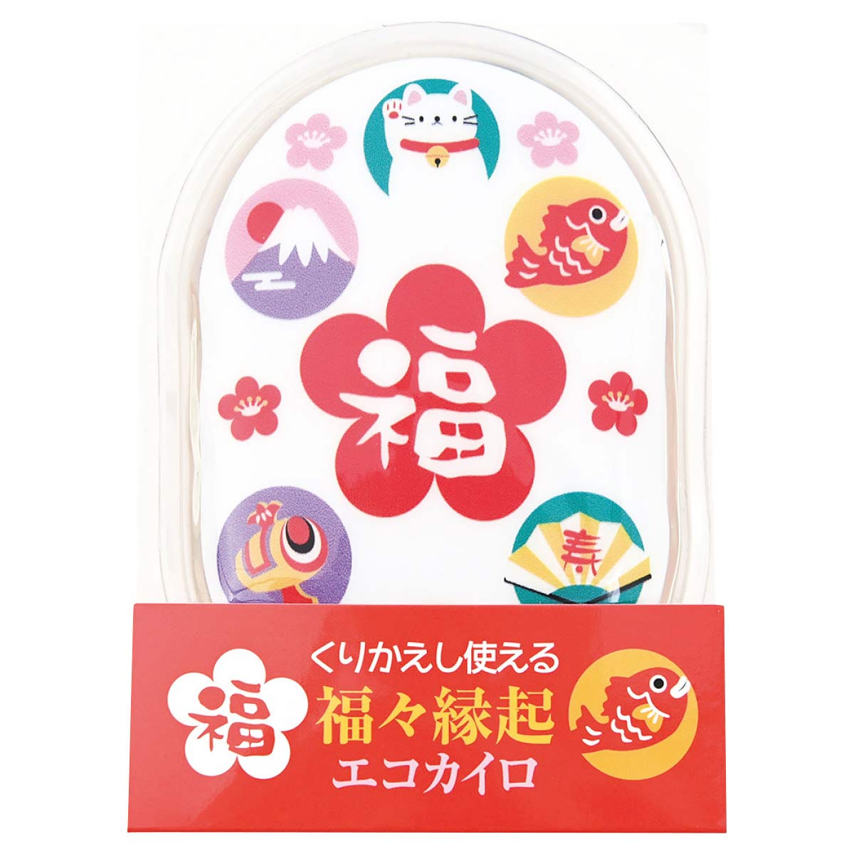 60個 福々縁起エコカイロ
