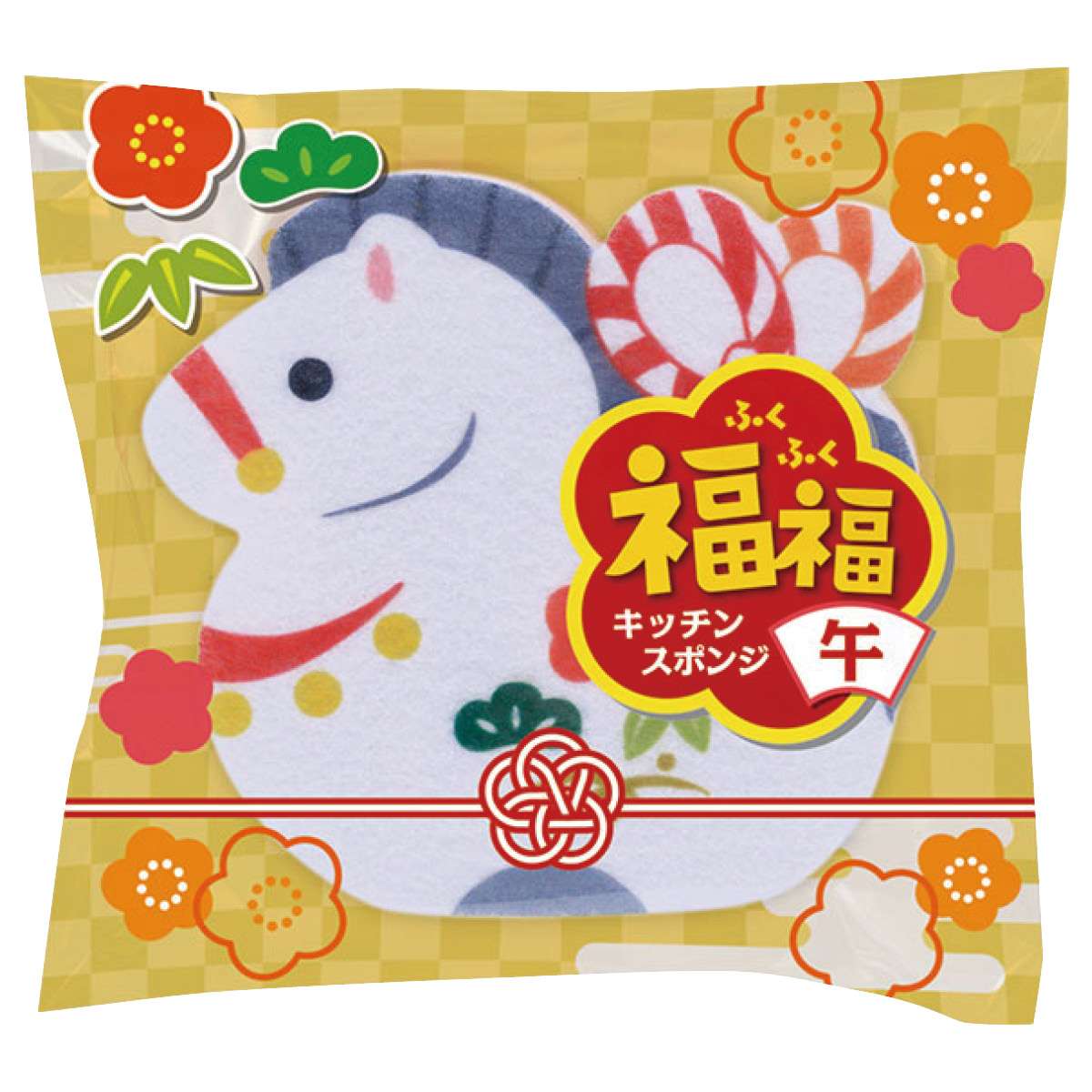 200個 福福キッチンスポンジ(午)