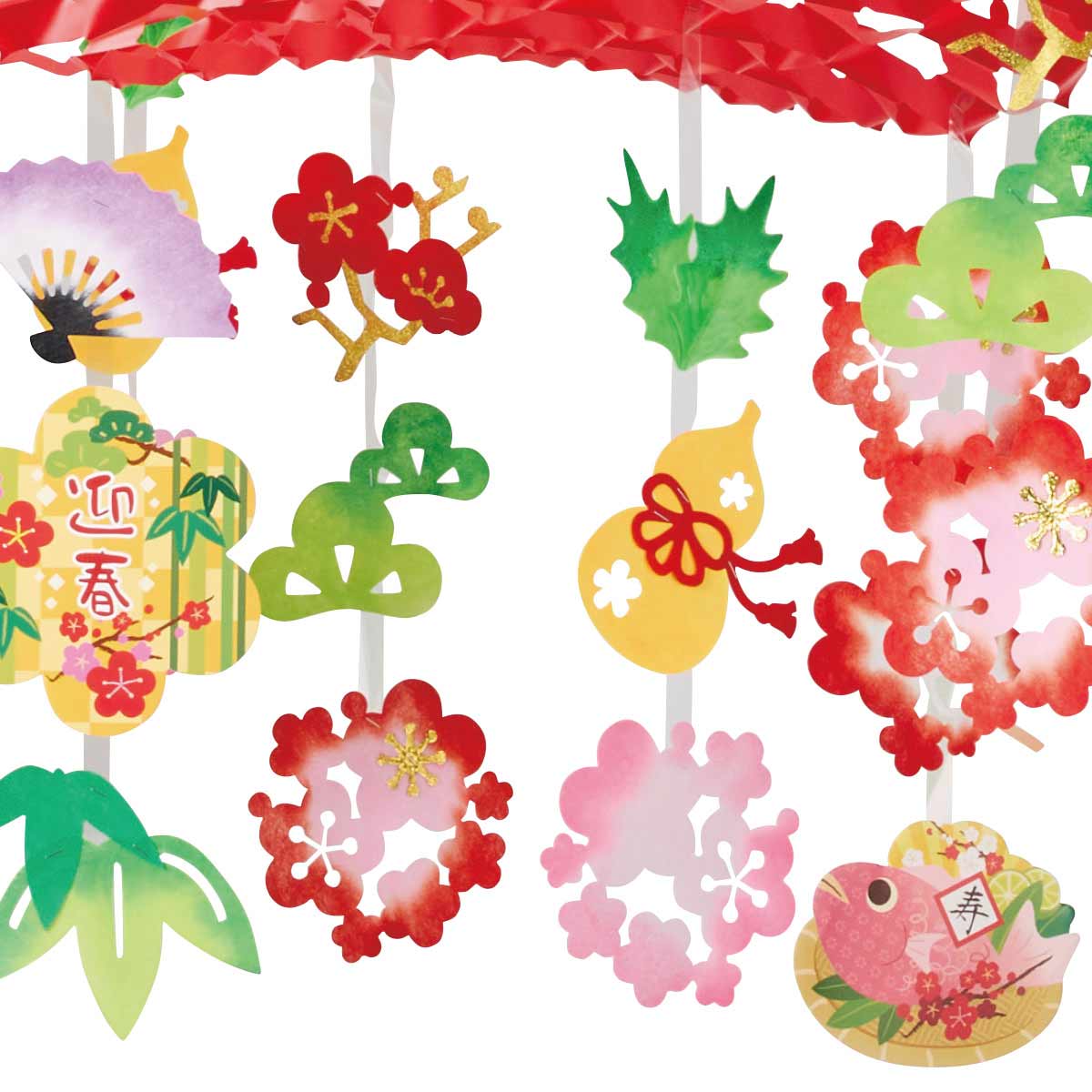 めでたいお正月プリーツハンガー