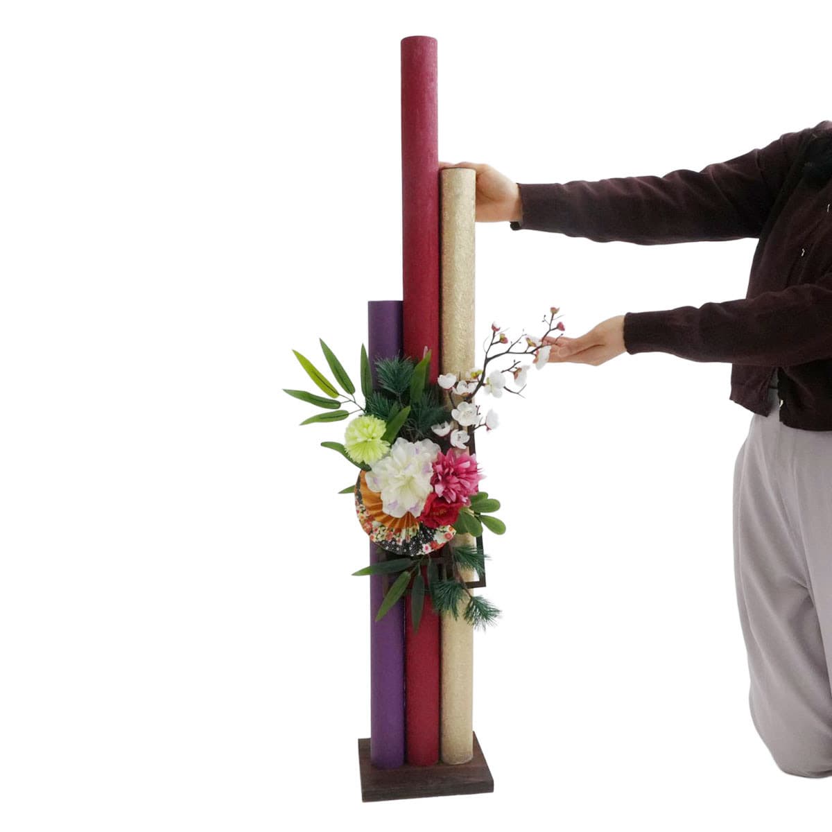 彩正月格子スタンド［ストエキオリジナル］