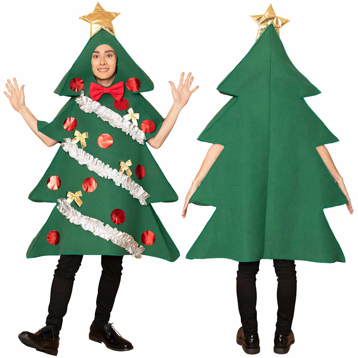 スーパークリスマスツリーマン着ぐるみ大人用フリー