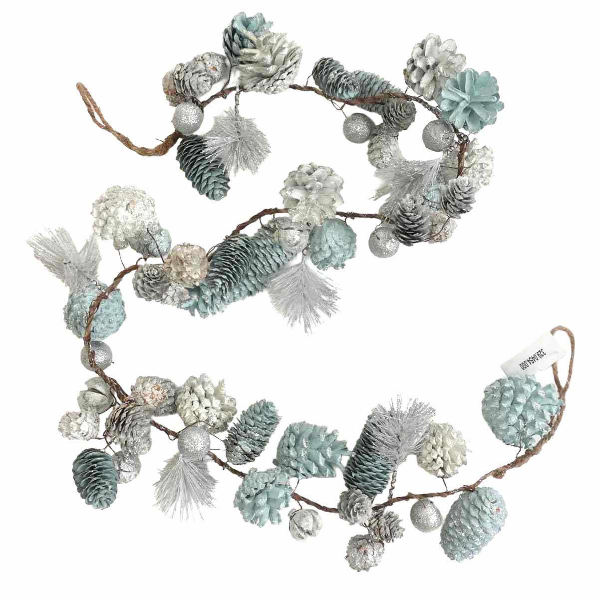 ナチュラルガーランド ホワイトブルー