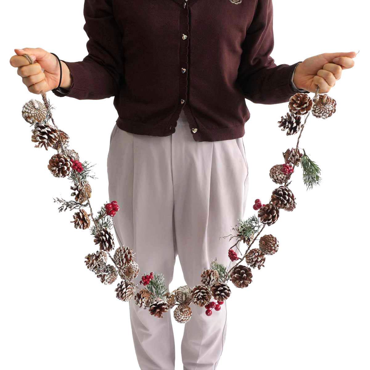 ナチュラルガーランド スノー