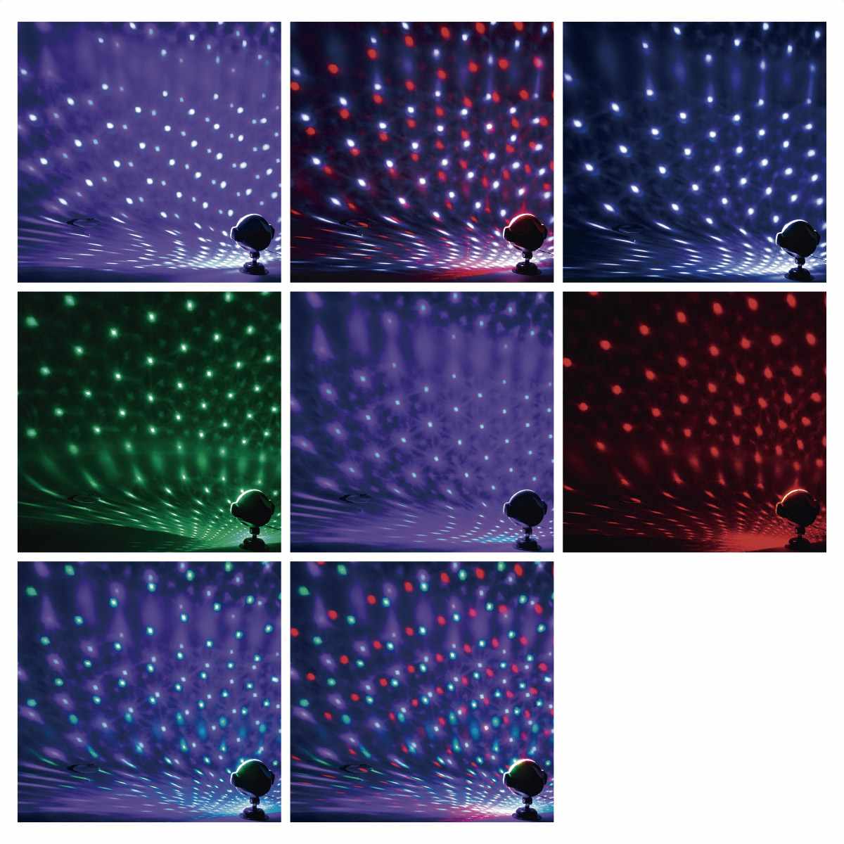 スノーフォーリングLEDプロジェクターライト