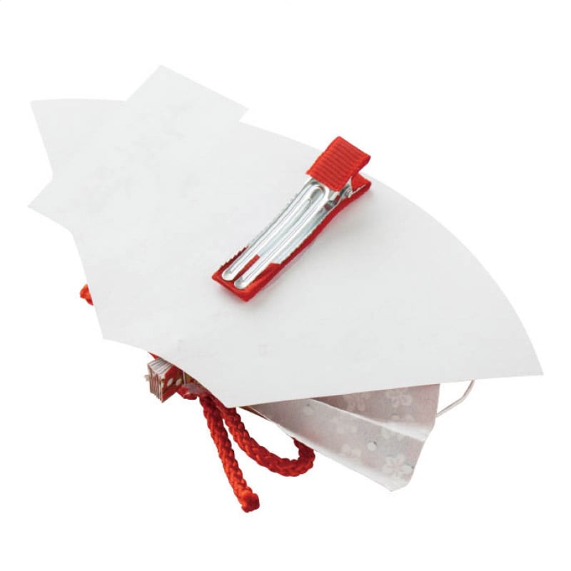 【10個】迎春クリップ 扇