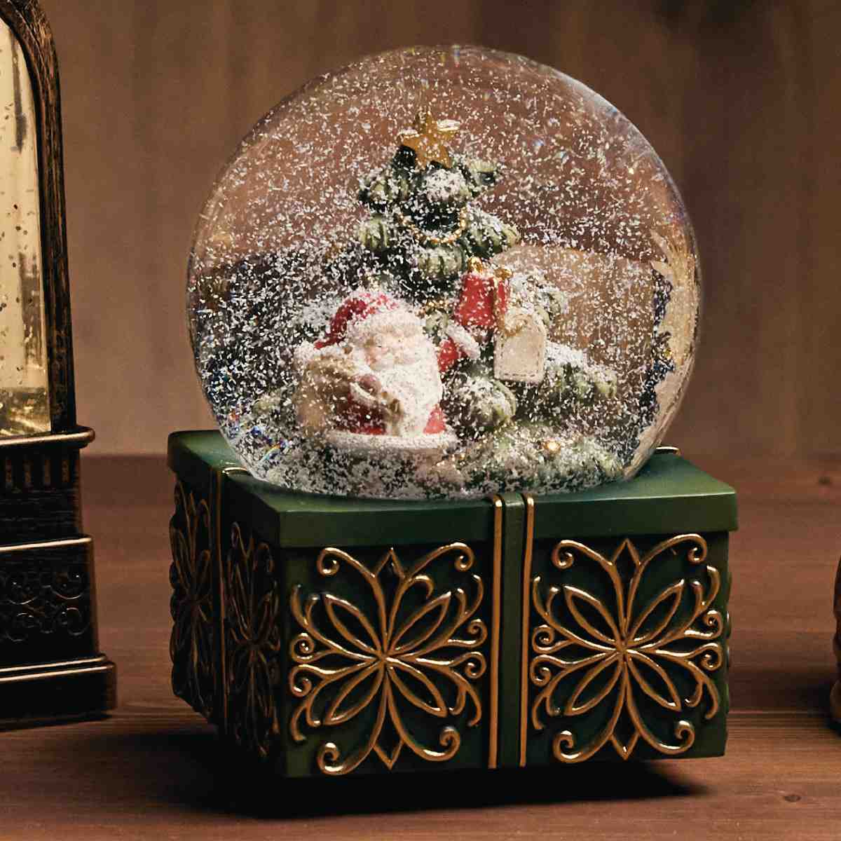 スノードームスタンド グリーンボックス