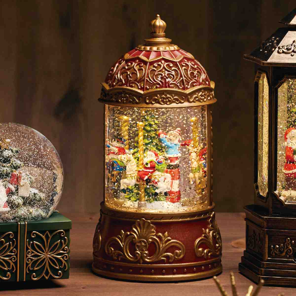 LEDスノーイングライト メリーゴーランド