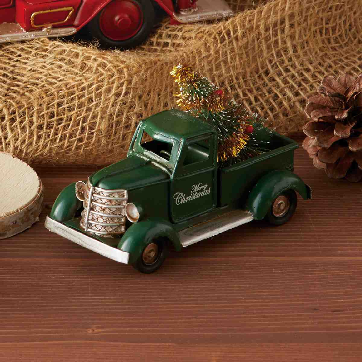 ティンクリスマスカー グリーンカー