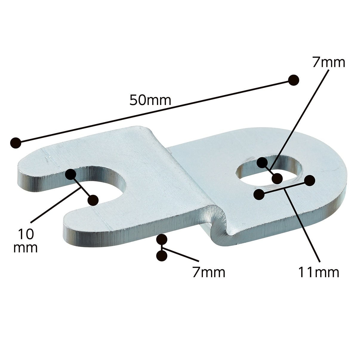 【2個】BR50用床面固定金具〔ストエキオリジナル〕