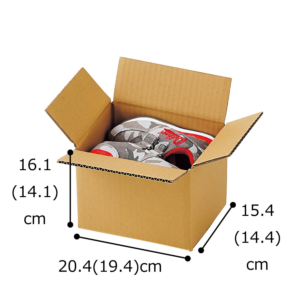 (1)幅20.4×奥行15.4×高さ16.1cm 10枚