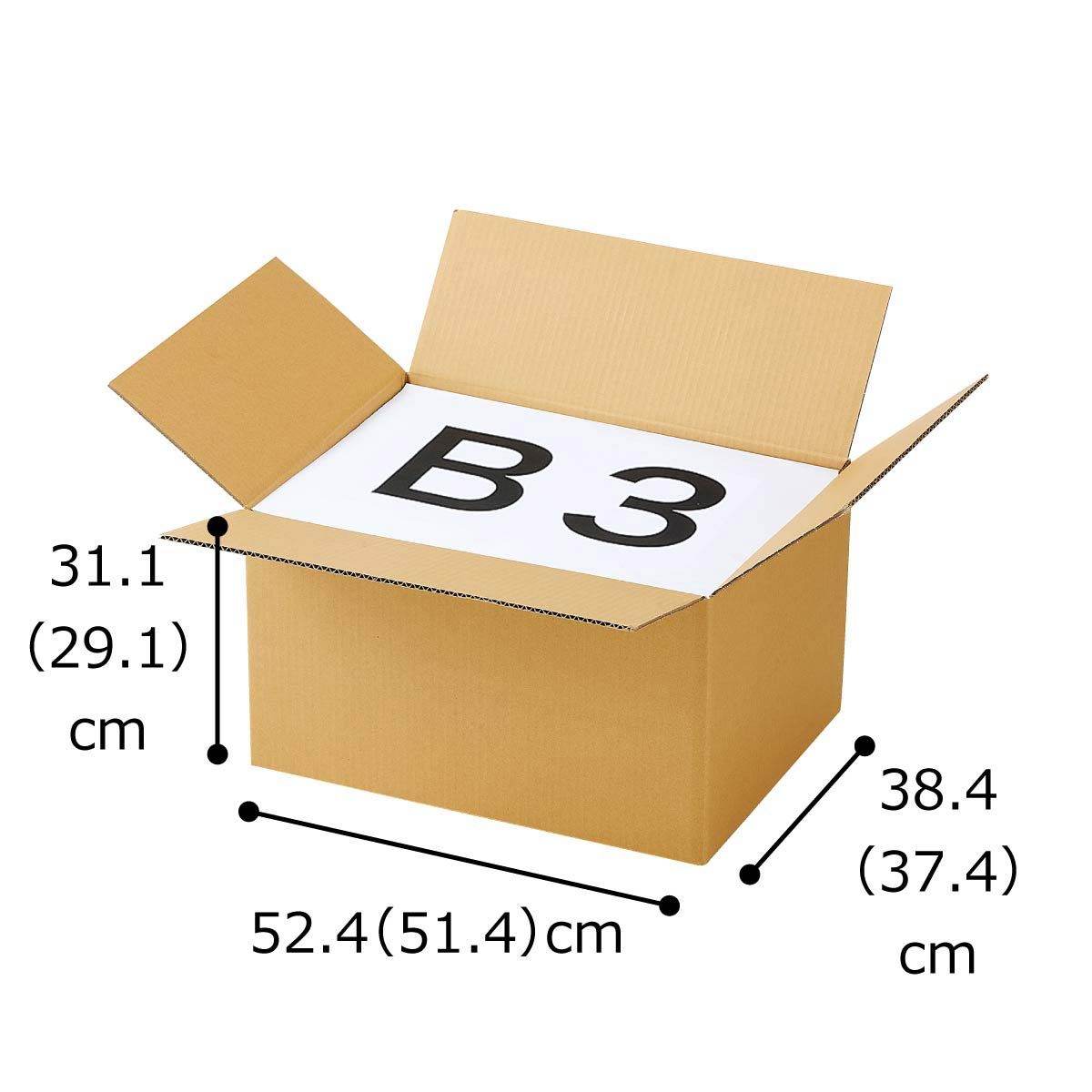 (38)幅52.4×奥行38.4×高さ31.1[16.1]cm 30枚