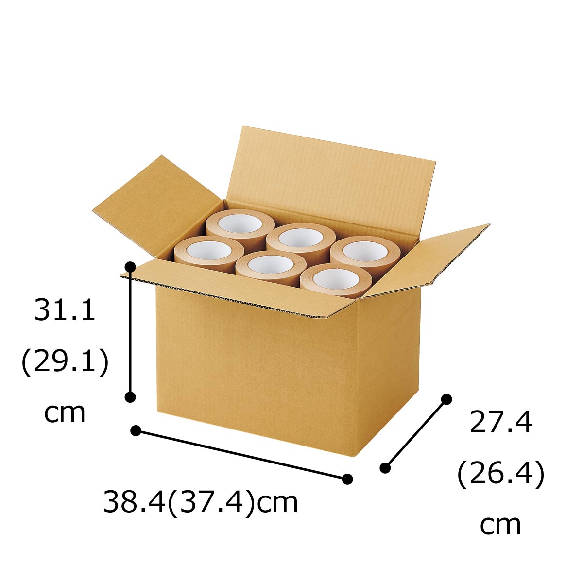 (9)幅38.4×奥行27.4×高さ31.1[21.1]cm 10枚